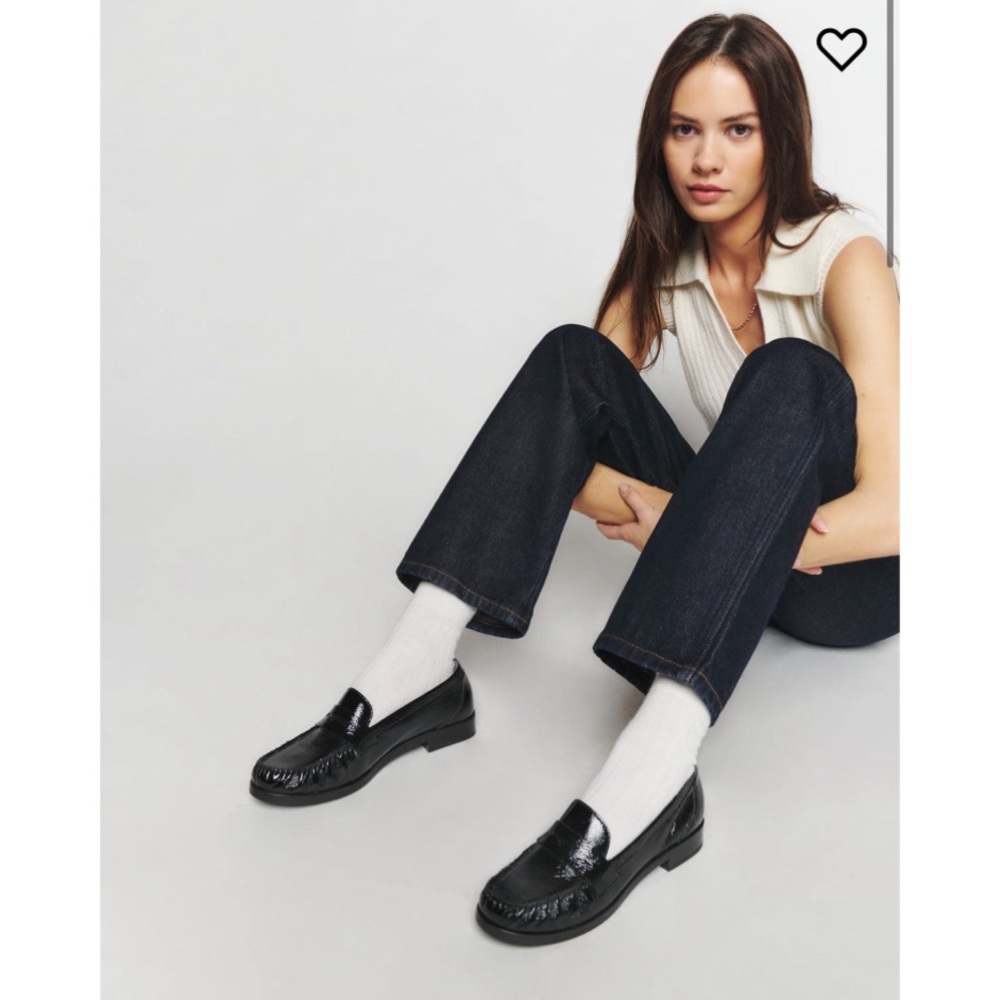 Reformation | Ani Ruched loafer